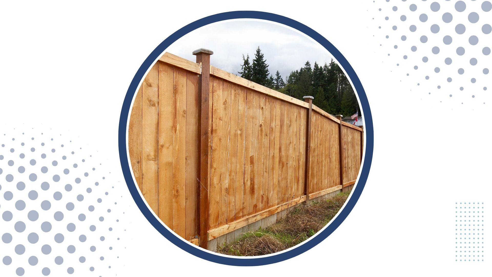 Homeowner reviewing different fence styles for a Simpsonville property